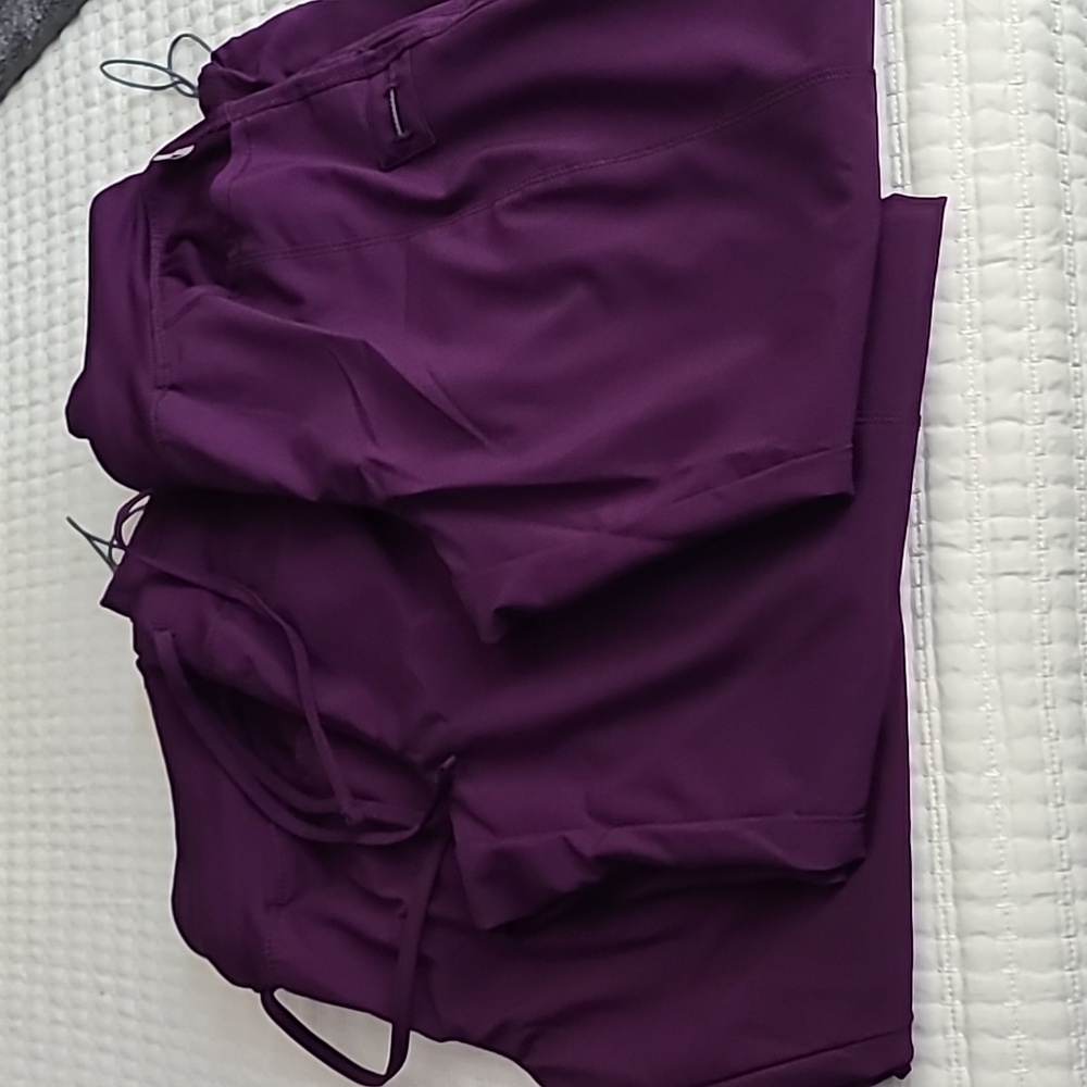 Infinity Purple Scrub Pants